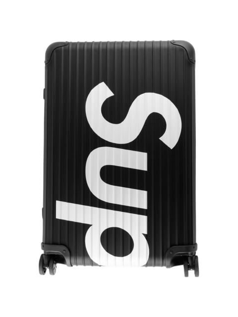 Supreme logo print suitcase