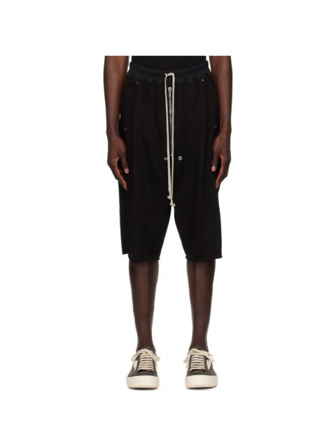 Rick Owens Black Porterville Bela Pods Shorts