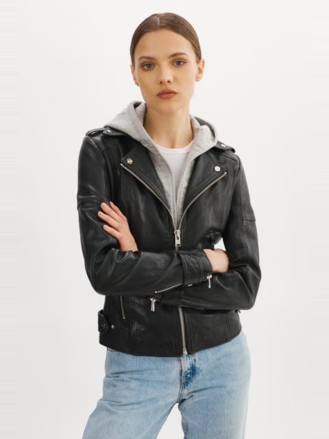 LAMARQUE ANNA | Leather Biker Jacket
