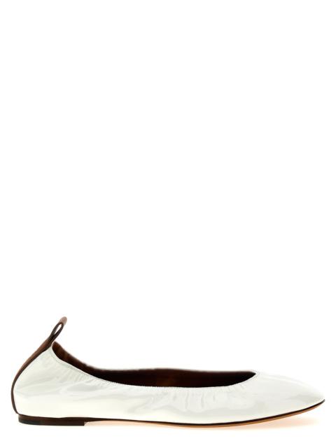 Nappa Ballet Flats Flat Shoes White