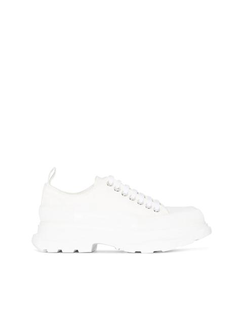 Alexander McQueen round-toe cotton sneakers
