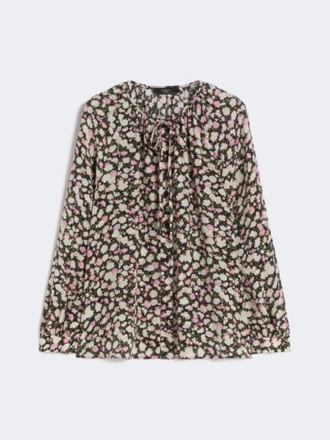 WEEKEND Max Mara Printed silk shirt - PINK