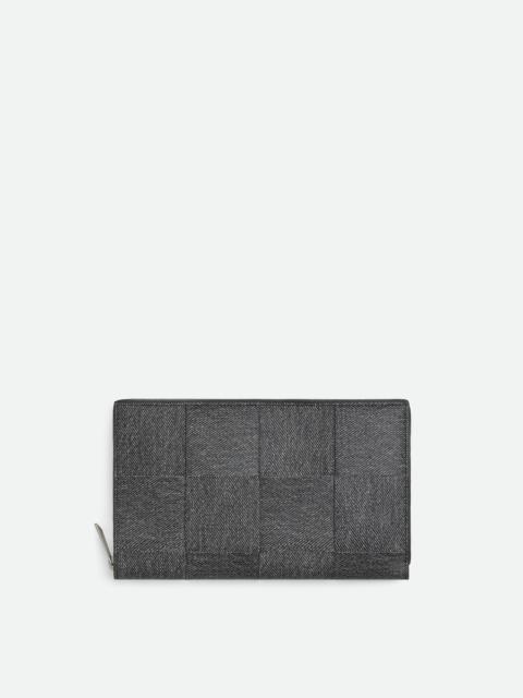 Bottega Veneta Cassette Zip Around Wallet