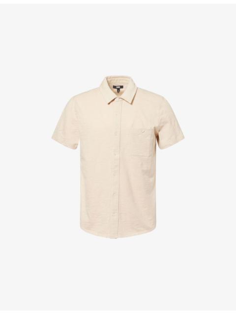 PAIGE Carillo Short-Sleeve Cotton Shirt
