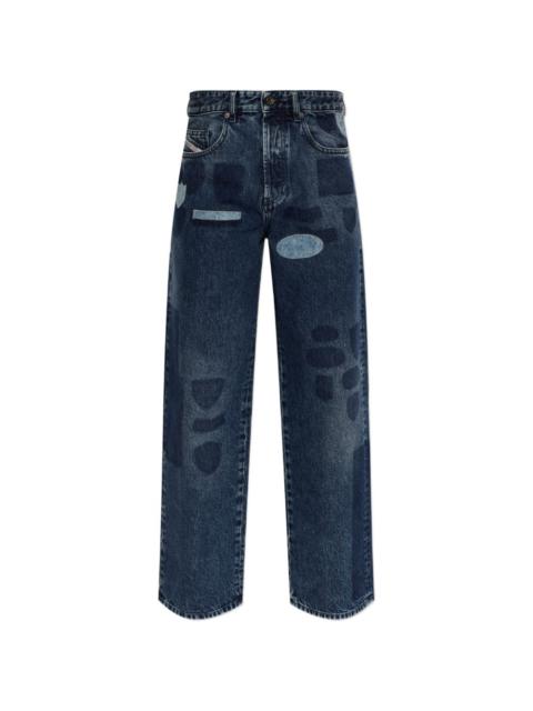 Diesel 2001 D-Macro-S10 patchwork jeans