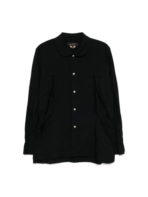 BLACK COMME des GARÇONS panelled shirt