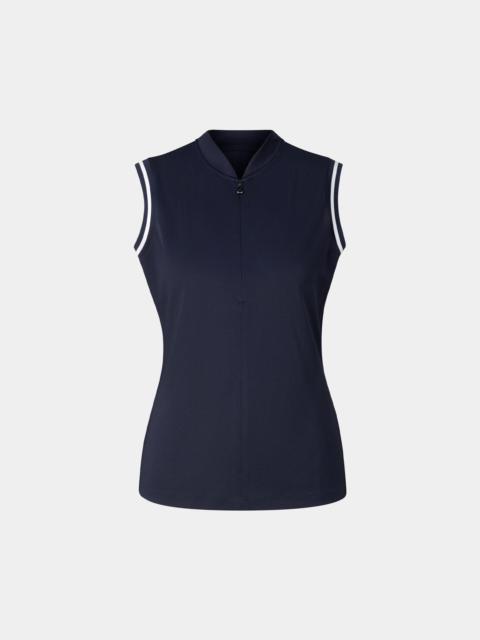 BOGNER Evi polo top in Navy blue