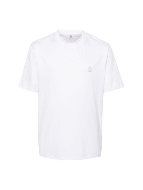 crew-neck cotton T-shirt