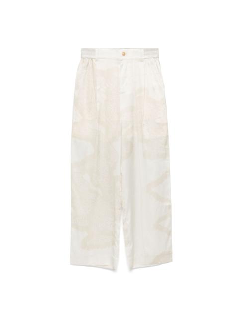FENG CHEN WANG printed trousers