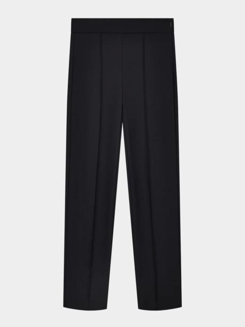 EMPORIO ARMANI Cropped Slim-Fit Jersey Pants