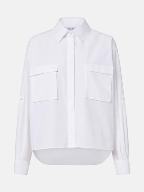 Max Mara Tenue cotton poplin shirt