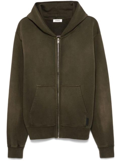 Sandro zip-up hoodie