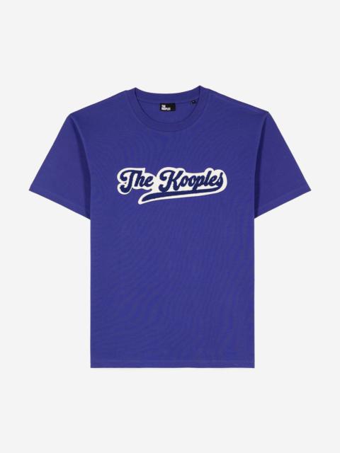 The Kooples T-SHIRT WITH BLUE PATCH
