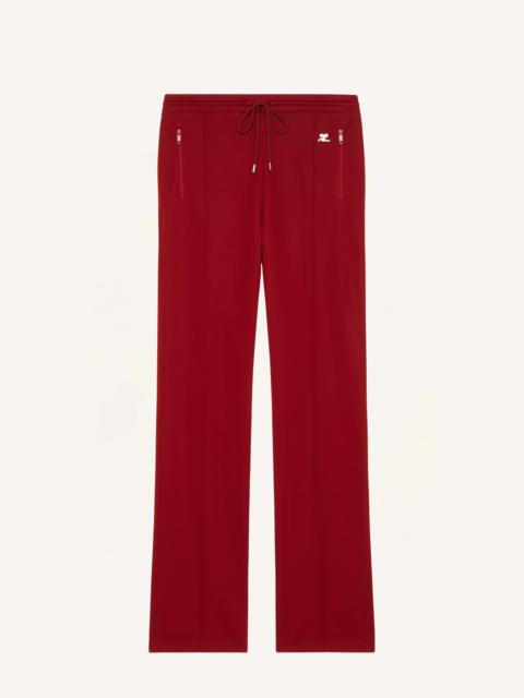 courrèges TRACKSUIT INTERLOCK PANTS