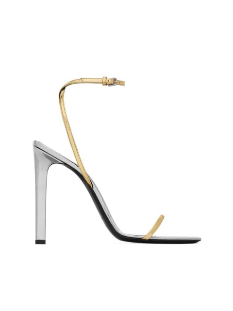 Pam 120mm patent-leather sandals