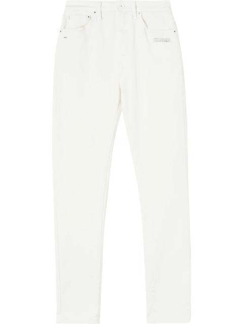 Off-White Corporate slim-fit trousers