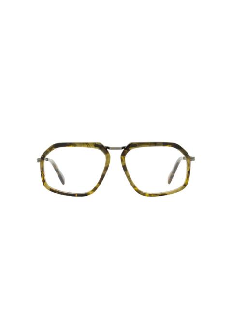 ZEGNA tapered rectangle glasses
