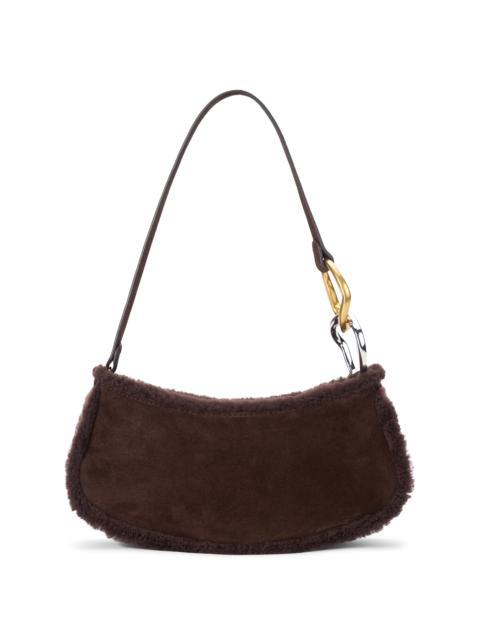 STAUD Women's Ollie Leather Shoulder Bag - Espresso