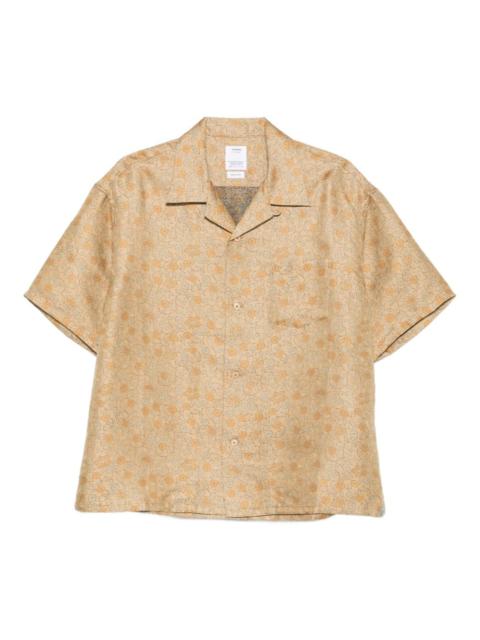 visvim Crosby floral-jacquard shirt