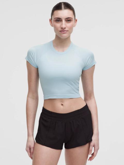lululemon Swiftly Tech Cropped Short-Sleeve Shirt 2.0