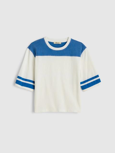 Madewell The Relaxed Varsity Tee in Vintage Jersey