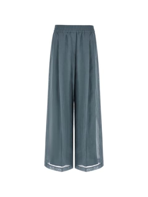 Brunello Cucinelli elasticated-waist trousers