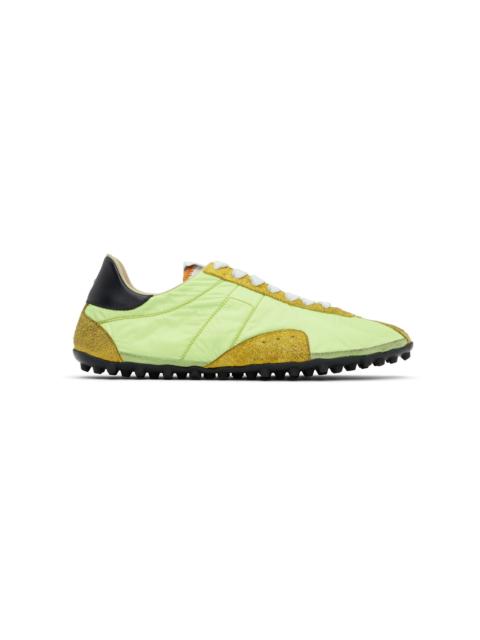 Maison Margiela Green Sprinters Sneakers