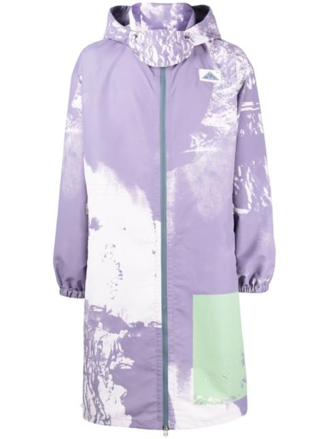 Biv abstract-print parka