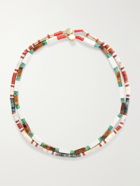 ROXANNE ASSOULIN Dunes Set Of Two Beaded Necklaces