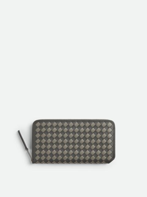 Bottega Veneta Intrecciato Piccolo Zip Around Wallet