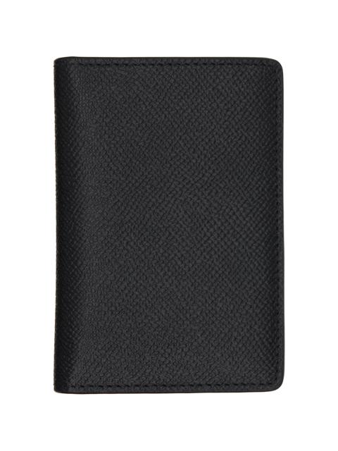 Maison Margiela Black Four Stitches Card Holder