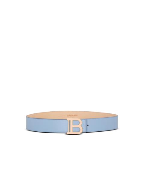 Balmain B-Belt in calfskin