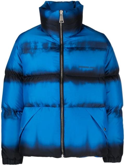 faded-effect padded jacket