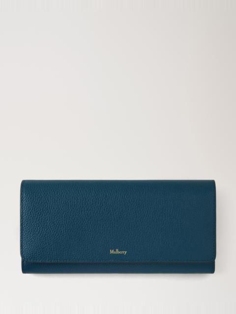 Mulberry Continental Wallet Out of the Blue Small Classic Grain