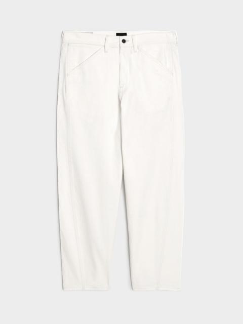 TODD SNYDER Relaxed Barrel Jean in White