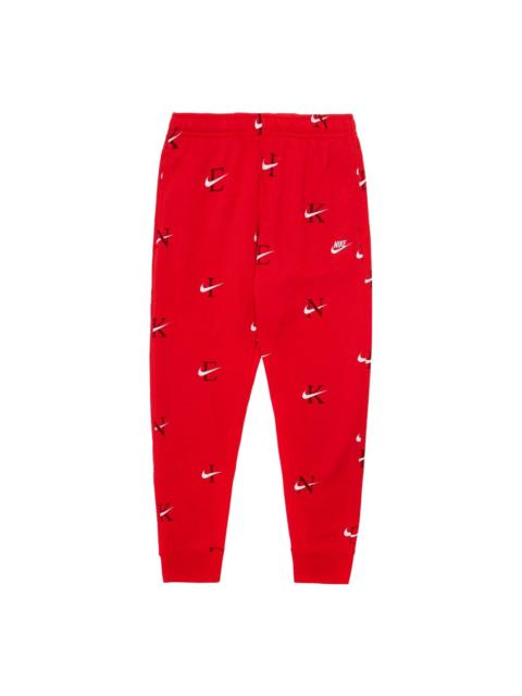 Nike Nike Club AOP Sweatpants 'Red' DV9611-657