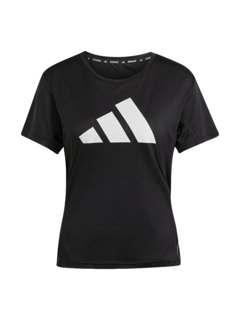 adidas (WMNS) adidas Run It T-shirt Asia Sizing 'Black' IL7227