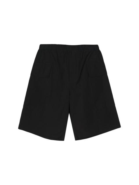 poplin cotton bermuda shorts