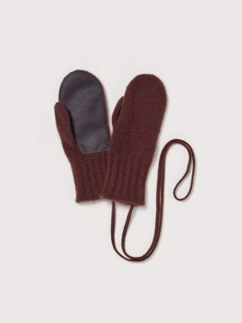 AURALEE BABY CASHMERE KNIT MITTEN