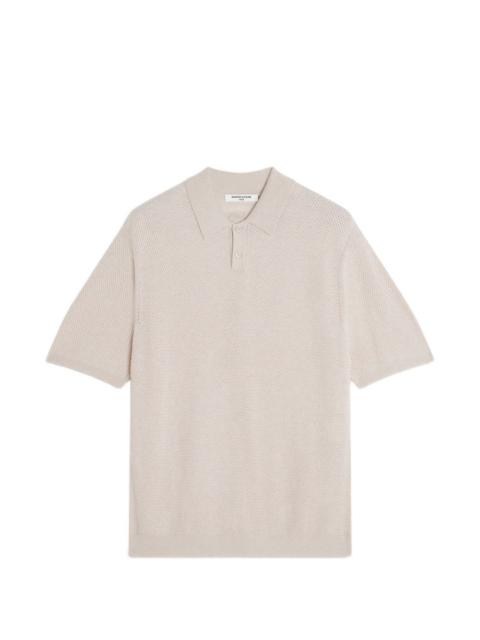 Maison Kitsuné knitted polo shirt
