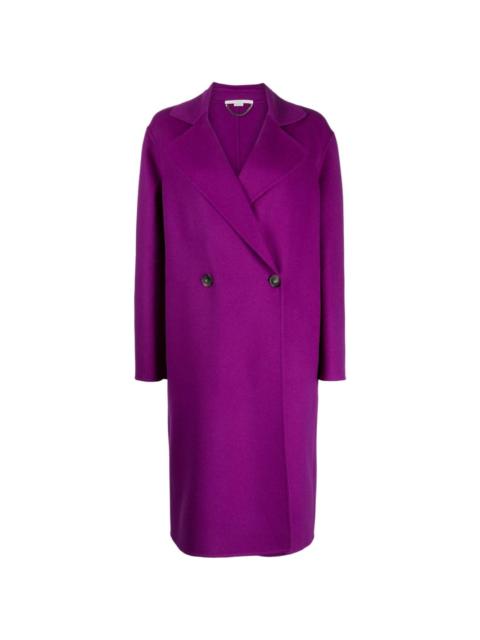 double-breast wool coat