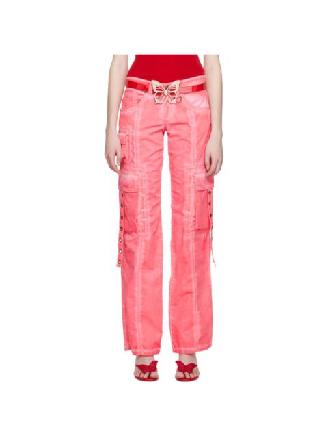 Blumarine SSENSE Exclusive Pink Trousers
