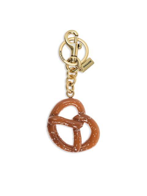 COACH small pretzel-motif bag charm