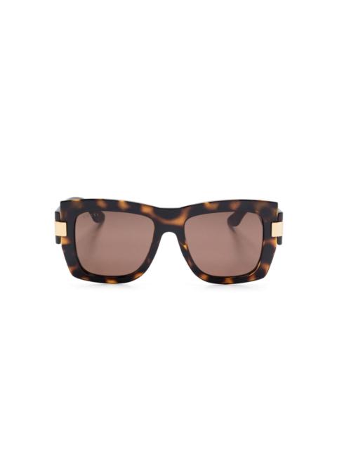 square-frame sunglasses