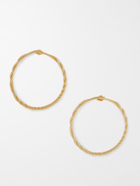 YSSO Thin Twist Hoops
