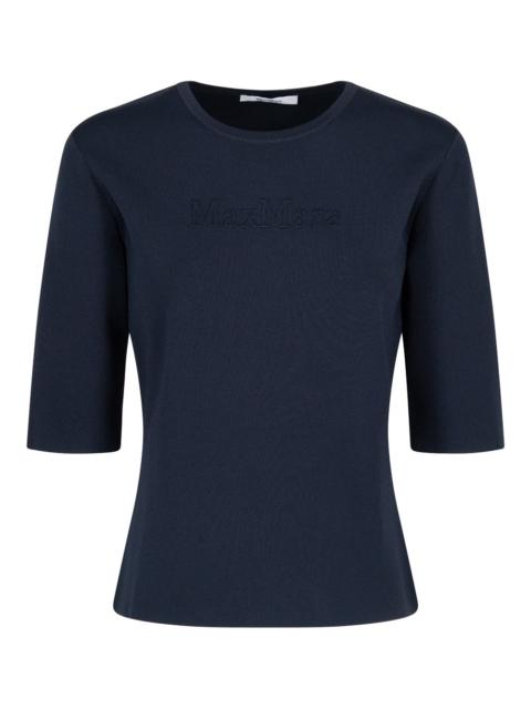 Max Mara KNITTED JERSEY SHORT-SLEEVED TOP