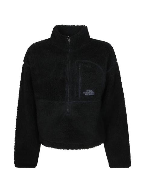 The North Face Extreme Pile 2 logo-embroidered fleece jacket