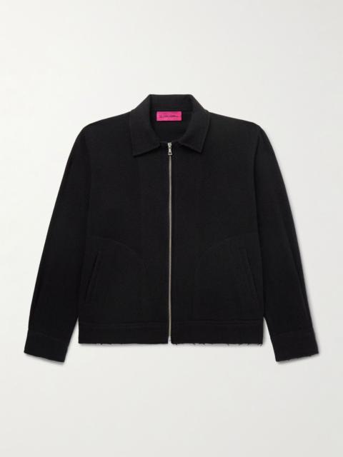 The Elder Statesman Decon Cashmere Jacket Black