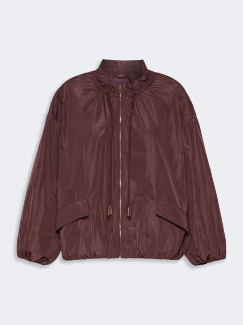 'S Max Mara ONDE Water-repellent taffeta bomber jacket - BORDEAUX