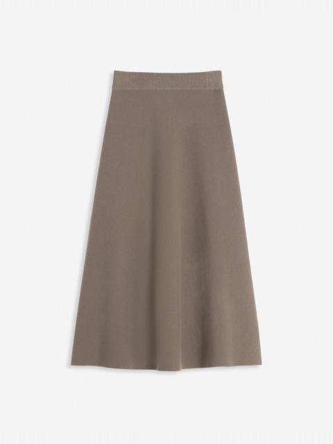 Lanvin Beige Wool Blend Skirt | italist | REVERSIBLE